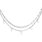 Yehwang Ketting - Maan - Zilver - Milace
