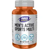 Now Men's Active Sports Multi (90 Softgels) - vitamines, multivitamines - multivitamines