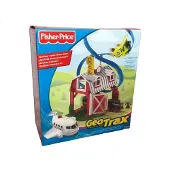 Fisher-Price GEO TRAX Blast-Through Barn met GeoAir uitbreidingsbaan