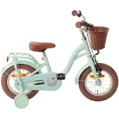 AMIGO Spiel + Freizeit GmbH Meisjesfiets Fairy 12 Inch 20,5 cm Meisjes Terugtraprem Mintgroen