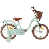 AMIGO Spiel + Freizeit GmbH Meisjesfiets Fairy 16 Inch 24,5 cm Meisjes Terugtraprem Mintgroen