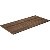 Saniclass Tops Topblad - 100x1.5x46cm - noten (hout)