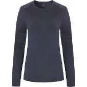 Nomad Tech Thermal Longsleeve Dames | Donkergrijs | S | Baselayer Vrouwen | Merinowol en polyester mix | Thermoregulatie en vochttransport | Anti-geur Thermoshirt