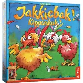 999 Games - Jakkiebak! Kippenkak! - Bordspel - Kinderspel