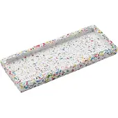 Humdakin Terrazzo presenteerschaaltje 10x25 cm Rainbow