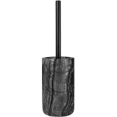 Mette Ditmer Marble wc-borstel 36 cm Zwart-grijs