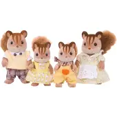 Sylvanian Families 4172 familie walnoot eekhoorn -fluweelzachte speelfiguren