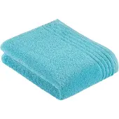 Vossen Douchelaken Vossen Vienna Style Supersoft Light Azure (set van 2) (67 x 140 cm)