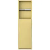 Best design Toiletrolhouder Zione Inbouw 60x17x12 cm Mat Goud
