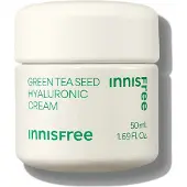 INNISFREE Green Tea Seed Hyaluronic Cream 50mL - Korean Skincare - Hydrate - Glow - Moisturizing
