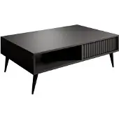 Meubella | salontafel antraciet met lades