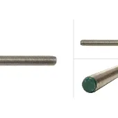 Wovar Draadeind RVS M16 x 1m | Per Stuk