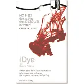 Jacquard textielverf iDye Natural 14 gr Karmijn voor stoffen.