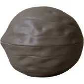 DBKD Walnut kom met deksel Dust