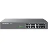Grandstream Networks Netwerkschakelaar GWN7702P (16 Havens), Netwerkschakelaar, Zwart
