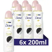 Dove 6x Deodorant Spray Invisible Care 200 Ml