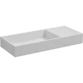 Clou Mini Wash Me Plus fontein mineraalmarmer rechts 56cm wit glans