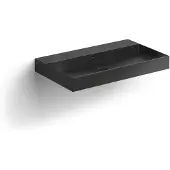 Clou New Wash Me keramische wastafel 70cm zwart mat