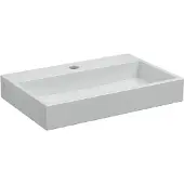 Clou Mini Wash Me Plus keramische fontein 48cm met kraangat wit glans