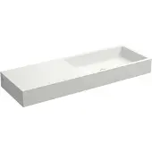 Clou Mini Wash Me fontein mineraalmarmer links 56cm wit glans