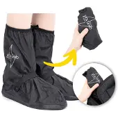 Voltano Overschoenen / Regenschoenen - Zwart - Waterdicht - Antislip