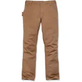 Carhartt Duck Dungaree, textielbroek ,bruin ,W38/L34