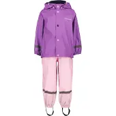Didriksons Slaskeman, regenset, junior, paars/roze
