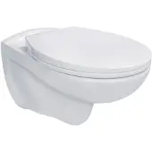 Alvoro Aloni Pro Pack Hangtoilet Rimoff Met Softclose En Quickrelease Zitting Zitting Wit - Keramiek - Toiletten, Hangtoiletten - 5404024117013