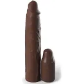 Pipedream PIPEDREAMS | Pipedreams Sleeve 22,86 Cm + 7,62 Cm Plug Brown