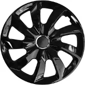 Quad 17 "NRM STIG ZWART GESCHILDERD / WIELDOPPEN - ZWART