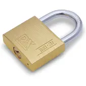 Dulimex Hangslot 25mm - Messing