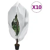 vidaXL Plantenhoezen met ritssluiting 10 st 70 g/m² 2,36x2 m