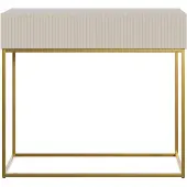 Selsey Console Vesper | Design spaanplaat grijs 90x79x31.6 cm kaptafels | NADUVI