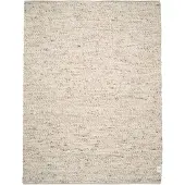 Classic collection Merino wollen vloerkleed natuurlijk beige, 140x200 cm