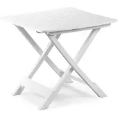 IPAE Progarden Tuintafel | | 72 x 79 x 70 cm (Inklapbaar, Wit)