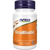 Now , OralBiotic, 60 Lozenges