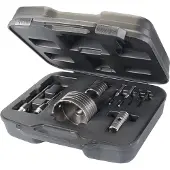 Silverline 9-delige TCT kernboor set | 30, 50 en 110 mm - 633523