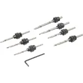 Silverline 7-delige verzinkboor set | 3 - 6 mm - 273222
