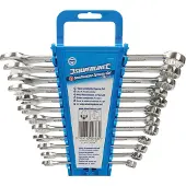 Silverline Steekringsleutelset 12-delig