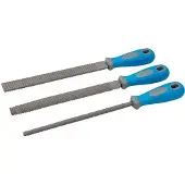 Silverline 3-delige hout raspen set | 200 mm - MS104