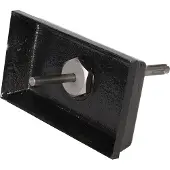 Silverline Dubbele vierkante gatenboor | 80 x 140 mm - 963755