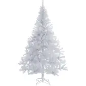 Casaria Kunstkerstboom Wit 180cm