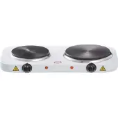 Huismerk Premium Elektrische Kookplaat - 2 x 1000W