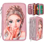 TOPModel 3-vaks etui GLITTER QUEEN
