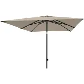 Madison Parasol Denia Push-Up Pe Ecru Grade 6 (200 x 200 cm)
