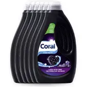 Coral Vloeibaar Wasmiddel - Black Velvet - Voordeelverpakking - 6 x 26 Wasbeurten