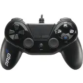 Subsonic Pro 4 Bedrade Controller voor PS4 Zwart (Playstation), Controller, Zwart