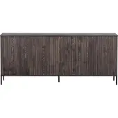 Woood New Gravure Dressoir B 200 cm - Essen - Espresso