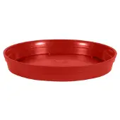 Eda Bloempot kunststof onderschaal Toscane rood D15 cm - Plantenpotten