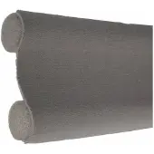 AMIG tochtstrip Ø30x1000 mm polyethyleen Grijs